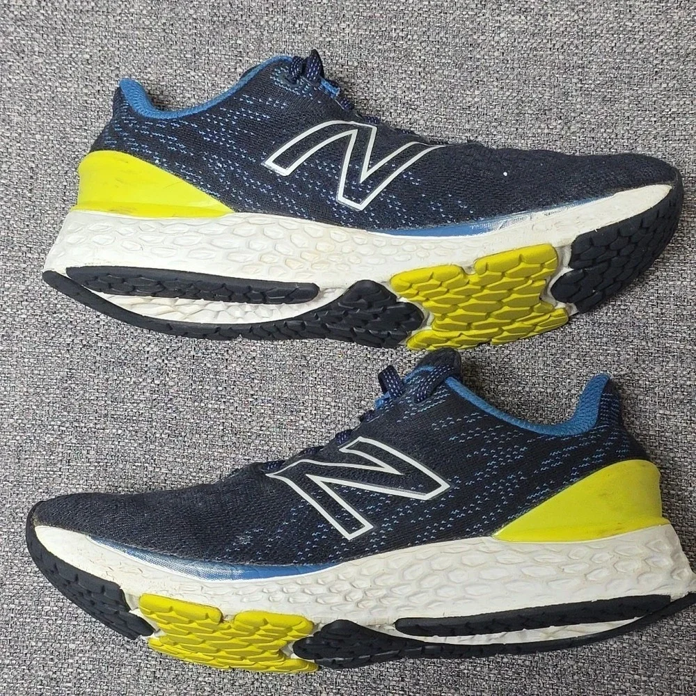New Balance Shoes Mens 5.5 Fresh Foam 880 Blue Green Running SEE PICTURES